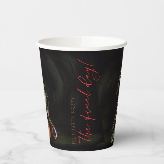 Halloween Party Pappbecher mit Pferdemotiv (Links)