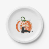 Halloween-Party Pappteller (Vorderseite)