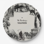Halloween-Party Pappteller (Vorderseite)