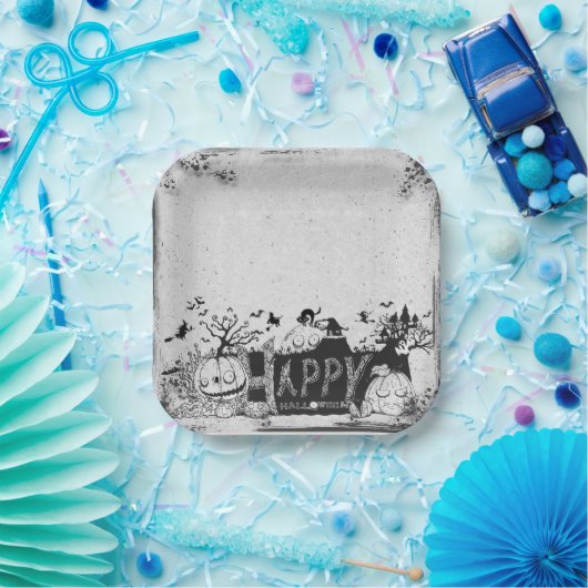 Halloween-Party Pappteller (Party)