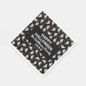 Halloween-Party Personalisiert Ghost Serviette (Ecke)