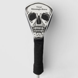 Halloween-Party Personalisiert Skeleton Geburtstag Golf Headcover