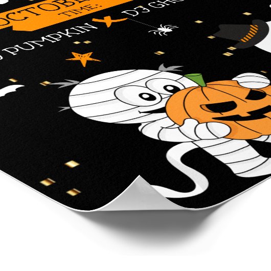 Halloween-Party Poster (Ecke)
