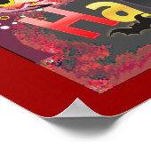 Halloween-Party Poster (Ecke)