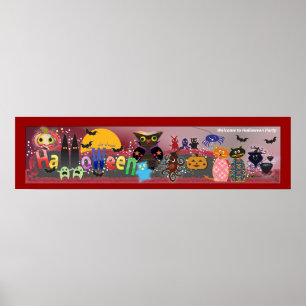 Halloween-Party Poster