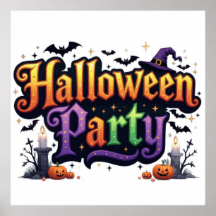 Halloween-Party Poster