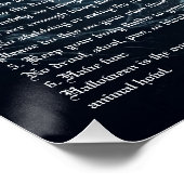 Halloween-Party Poster (Ecke)