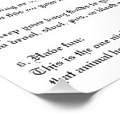 Halloween-Party Poster (Ecke)