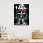 Halloween-Party Poster Einladung (Küche)