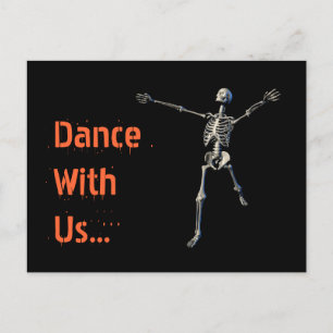 Halloween-Party Postkarte Einladung