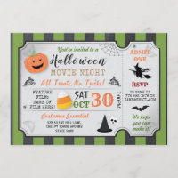 Halloween-Party Pumpkin Horror Movie Night Hexe