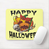 Halloween-Party Pumpkin Mouse Pad Mousepad (Mit Mouse)