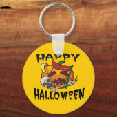Halloween-Party Pumpkin-Schlüsselkette Schlüsselanhänger (Vorderseite)