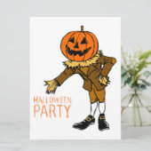 Halloween-Party Pumpkin Typ Clip Art, Halloween Karte (Stehend Vorderseite)