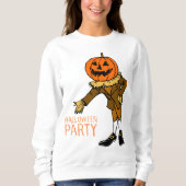 Halloween-Party Pumpkin Typ Clip Art, Halloween Sweatshirt (Vorderseite)