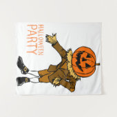 Halloween-Party Pumpkin Typ Clip Art, Halloween Wandteppich (Vorderseite (Horizontal))