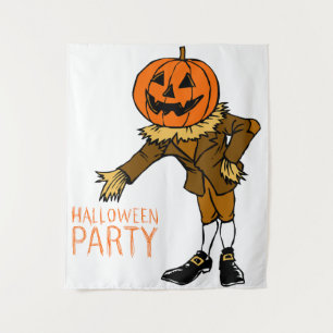 Halloween-Party Pumpkin Typ Clip Art, Halloween Wandteppich