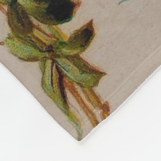 Halloween-Party Pumpkin Vintag Fleecedecke (Ecke)