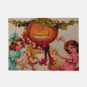 Halloween-Party Pumpkin Vintag Fußmatte