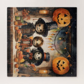 Halloween-Party-Rätsel Puzzle (Horizontal)