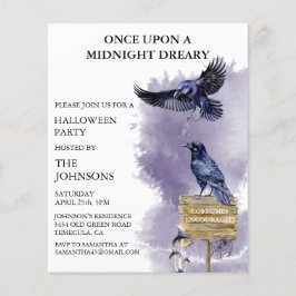 Halloween-Party Raven Crow