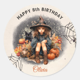 Halloween Party Rock Rock Runder Aufkleber