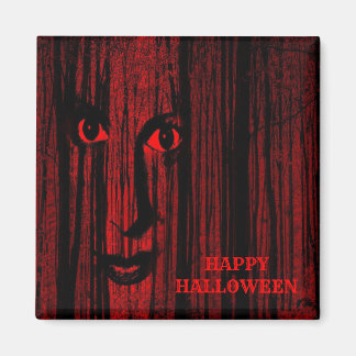 Halloween-Party Rot Schwarz Gothic Böse Horror Gru Magnet