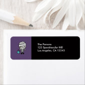 Halloween-Party-Rücksendeadresse (Insitu)