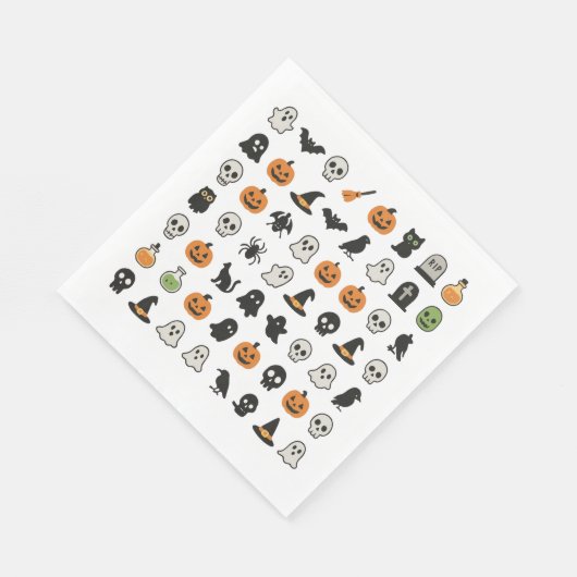 Halloween Party Servetten  Serviette (Ecke)