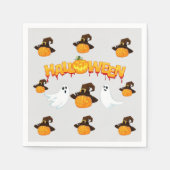 Halloween-Party Serviette (Vorderseite)