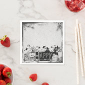 Halloween-Party Serviette (Beispiel)