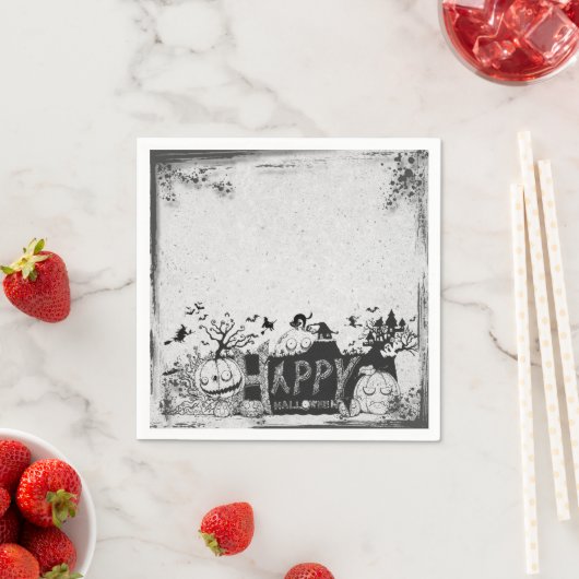 Halloween-Party Serviette (Beispiel)