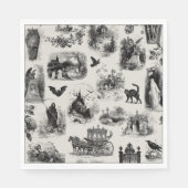 Halloween-Party Serviette (Vorderseite)