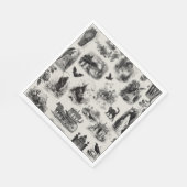 Halloween-Party Serviette (Ecke)