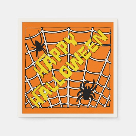 Halloween-Party Serviette (Vorderseite)