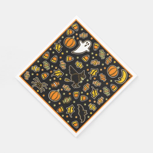 Halloween Party Serviette (Ecke)