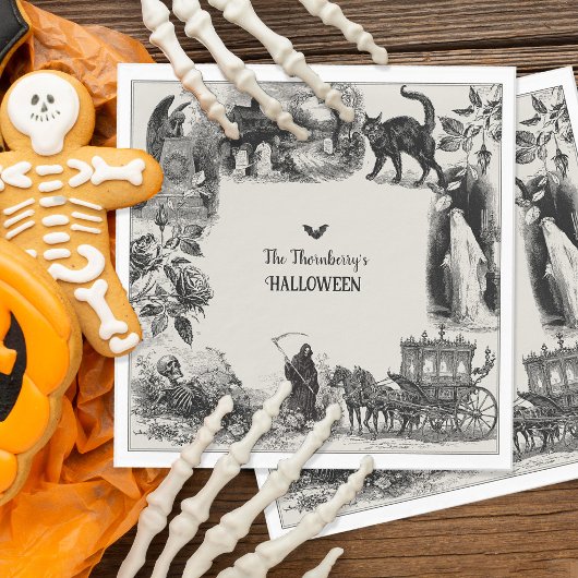 Halloween-Party Serviette
