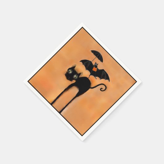 Halloween-Party Serviette (Ecke)