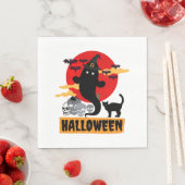 Halloween-Party Serviette (Beispiel)