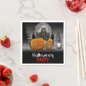 Halloween-Party Serviette (Beispiel)