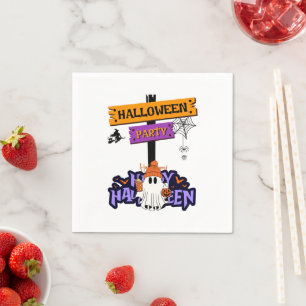 Halloween Party Serviette