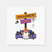 Halloween Party Serviette (Vorderseite)