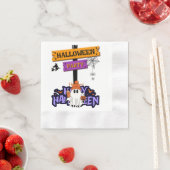 Halloween Party Serviette (Beispiel)