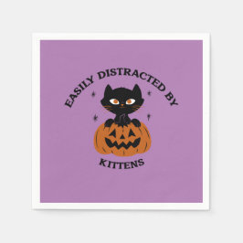 Halloween-Party-Servietten, Kürbiskuchen Serviette