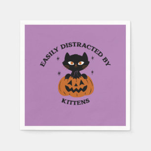 Halloween-Party-Servietten, Kürbiskuchen Serviette