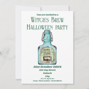 Halloween-Party Shakespeare Macbeth Ankündigung