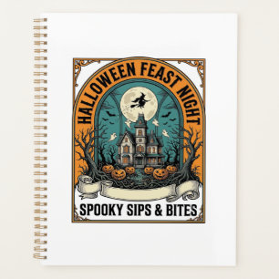 Halloween-Party-Shirt Grusel-Fest Geisterhaus_1 Planer