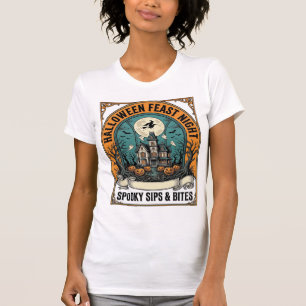Halloween-Party-Shirt Grusel-Fest Geisterhaus_1 T-Shirt