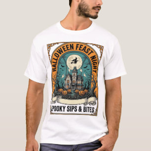 Halloween-Party-Shirt Grusel-Fest Geisterhaus_1 T-Shirt