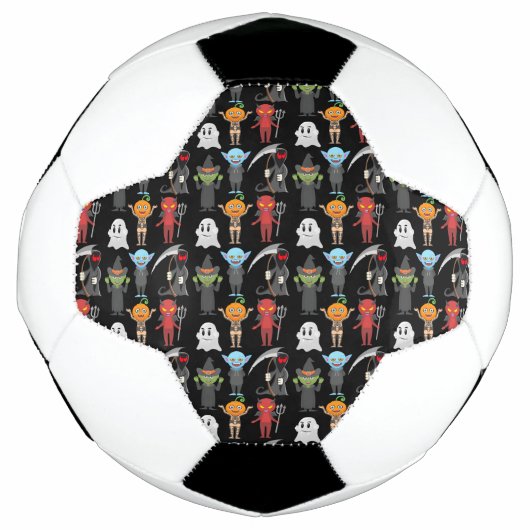 Halloween-Party Soccer Ball (Vorderseite)